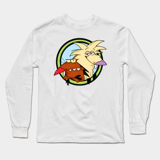 the anry beaver Long Sleeve T-Shirt